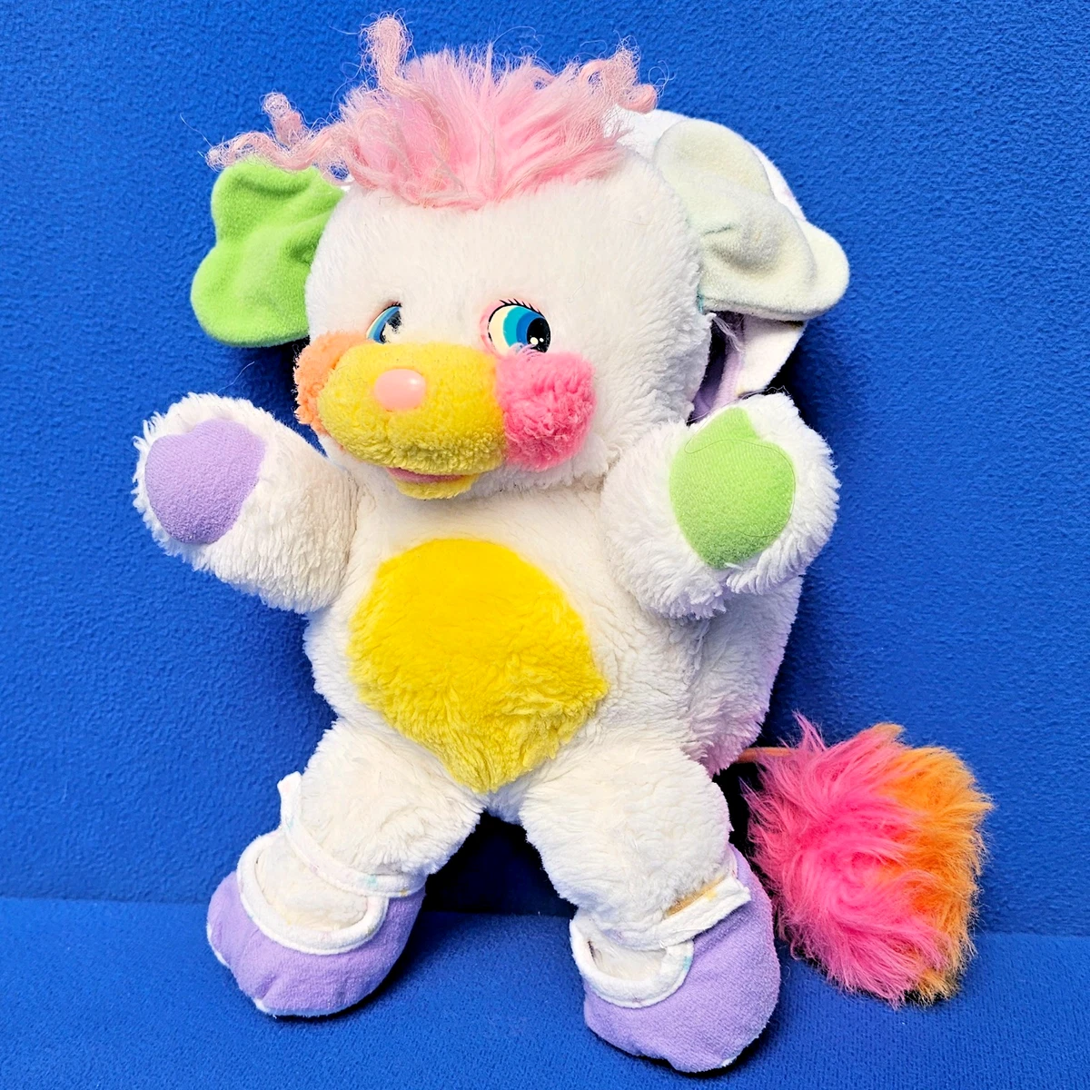 Peluche Popples clown Carnaval année 1988 - 11338