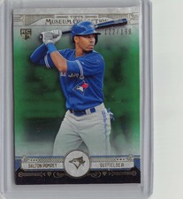 Topps #35 Dalton Pompey 2015 Topps Museum Collection Blue Jays Rookie #/199