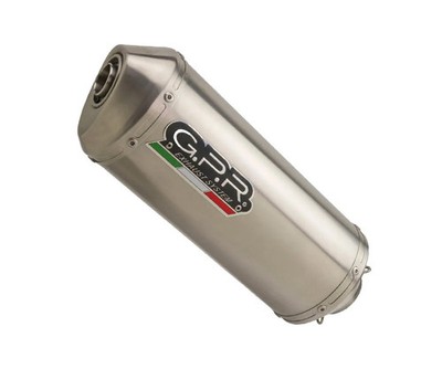 Exhaust Muffler GPR Satinox Approved Triumph Tiger 900 2020 > 2023
