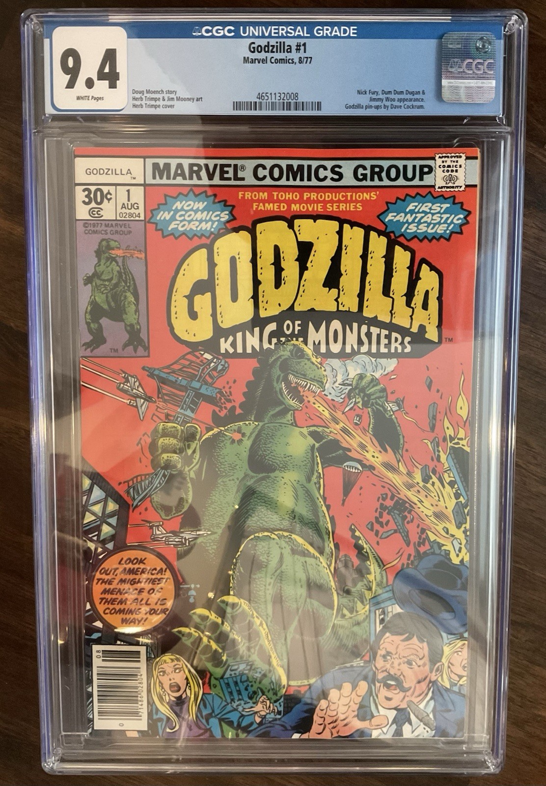 アメコミリーフ Godzilla #23 CGC 7.5 Godzilla #23 Value - GoCollect