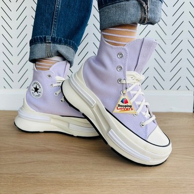  Converse Run Star Legacy CX Hi 7.5 Women Shoes Platform Purple Sneaker A03064C 