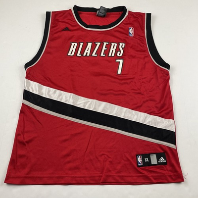 #ad #ad Adidas Portland Trailblazers #7 Brandon Roy Jersey Youth Size XL 18 20 $17.95