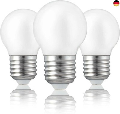 hellum 3er Set 25 Watt Glühbirne E27 mit 250 Lumen, Glühbirne E27 warmweiß mit 2