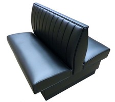 Atlanta Booth  Chair B12-C48200 1/2 Circle Booth, 48x90x48, Upholstered Chan...