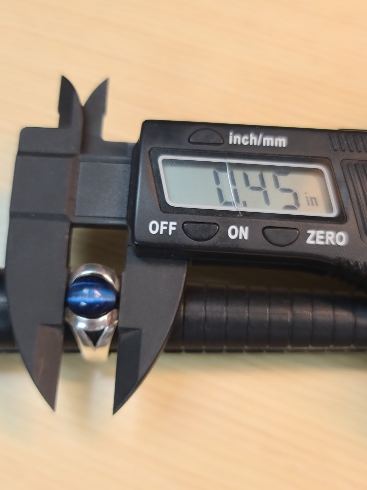 Sterling 925 Solid Silver Color Changing Cateye R… - image 14