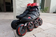 K2 Redline 110 Carbon Fiber Inline Speed Skates - Racing Marathon Fitness 11.5