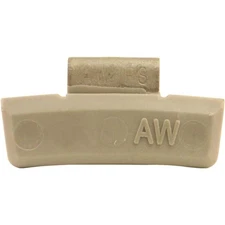 Plombco AWPS025 Plasteel Clip-On Wheel Weight 0.25oz - Box of 25
