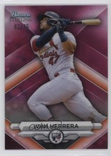 2023 Bowman Sterling Rookies Magenta Refractor 62/75 Ivan Herrera Iván 04br