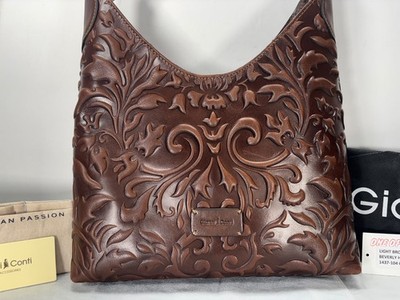 GIANNI CONTI ITALY -NWT$529.00           THE MOST BEAUTIFUL HOBO, IN THE WORLD !