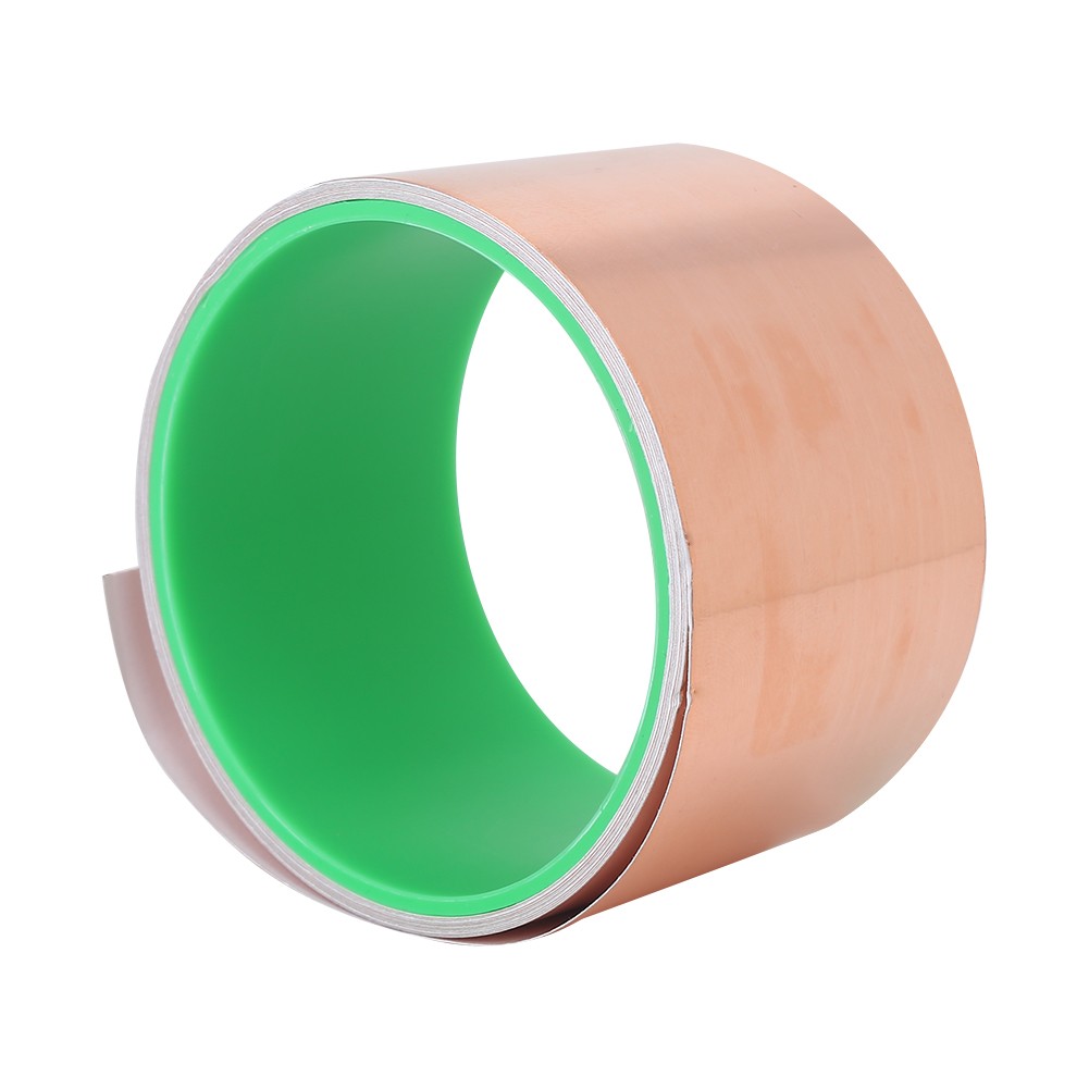 Roll Strong Adhesive Copper Foil Tape For EMI Shielding Plants