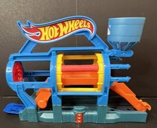 Hot Wheels City Turbo Jet Car Wash No Track N...