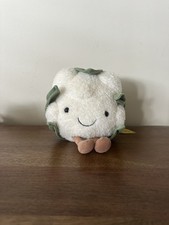 RETIRED RARE Jellycat Amuseable Cauliflower  Original Tags BNWT