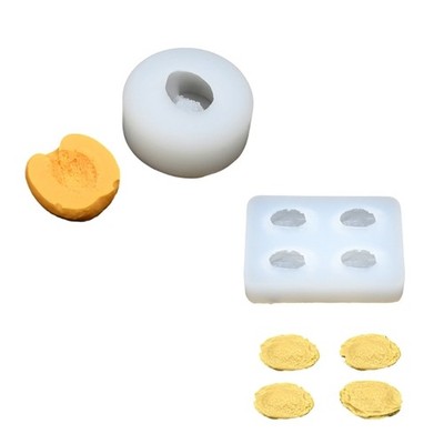 Apricot Shaped Silicone Mold for Creative Cake Decoration Chocolate Baking Mould