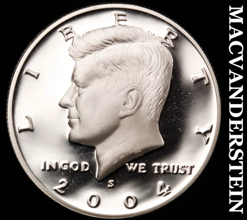 2004-S Kennedy Half Dollar- Silver Choice Gem Proof Luster #i3751