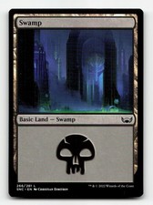 Swamp 266/281 Land Magic The Gathering