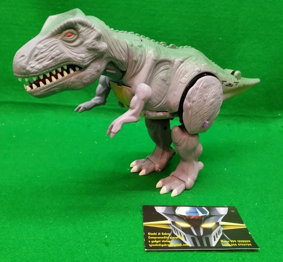 Robot Megatron T-Rex Predacon Transformers BEAST WARS Biocombat KENNER Takara 95 - Immagine 2 di 4