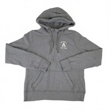 Women's Large Abercrombie  Fitch Gray Hoodie Sweatshirt