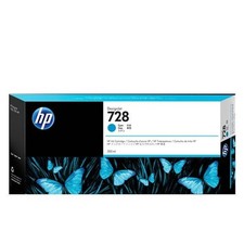 HP 728 DesignJet cartouche d'encre cyan, 300 ml