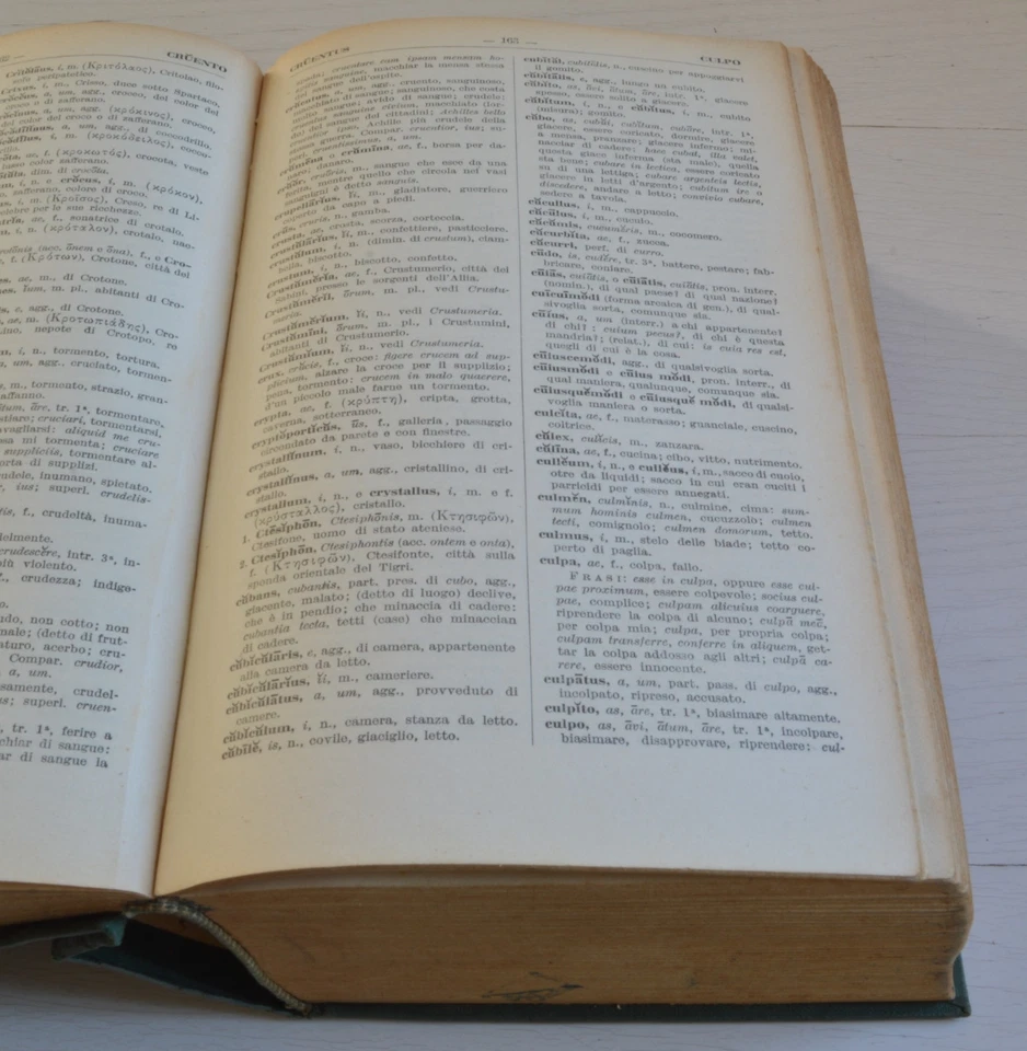 CAMPANINI CARBONI VOCABOLARIO LATINO-ITALIANO ITALIANO-LATINO PARAVIA - Immagine 4 di 4