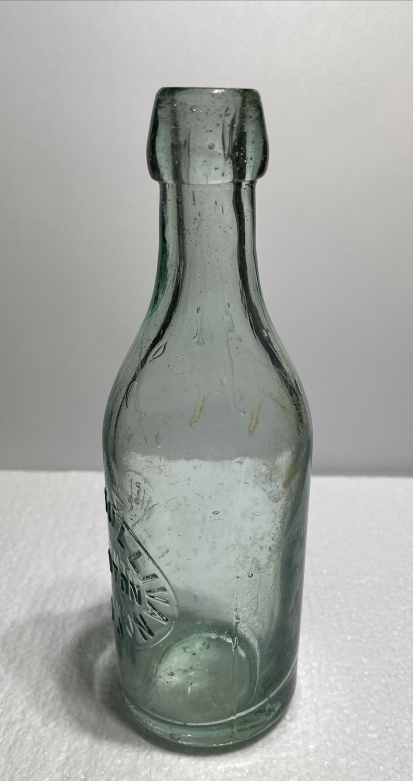 Daniel Sullivan Trenton N.J. New Jersey Blob Top Beer Bottle