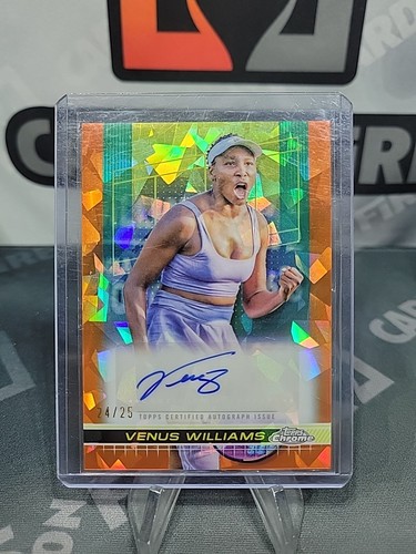 Venus Williams [Refractor] #AIV-VWS 2024 Topps Chrome Image Variation Autograph card