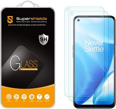 2 Pack Designed For OnePlus Nord N200 5G Tempered Glass Screen Protector & Anti