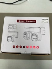 4G LTE Solar Security Camera Outdoor, No WiFi Needed, Dual Lens 360 View, 2K Co