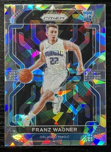 2021-22 Panini Prizm Franz Wagner Cracked Ice Prizm Rookie RC #310 Magic