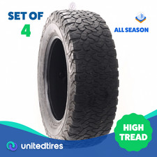 Set Of 4 Used Lt 28565r20 Bfgoodrich All-terrain Ta Ko2 127124s - 8-932