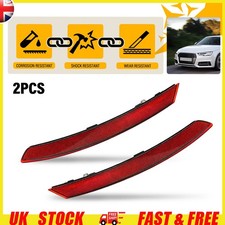 Rear Bumper Light Reflectors LEFT & RIGHT SIDE For AUDI A4 B9 S LINE 2016-2020