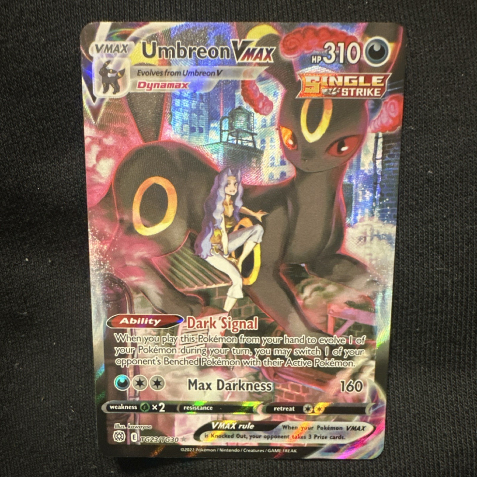 Umbreon VMAX TG23/TG30 Full Art Holo 