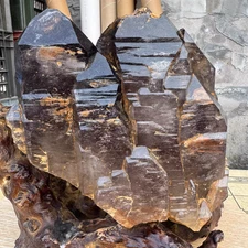 11.1LB Natural Super 7 Skeleton Crystal Quartz tower Rough Mineral energy