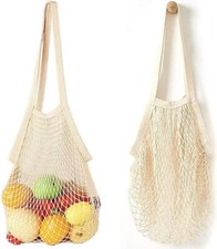 Mesh Net Bag Reusable String Shopping Bag Fruit Veg Grocery Handbag Lot