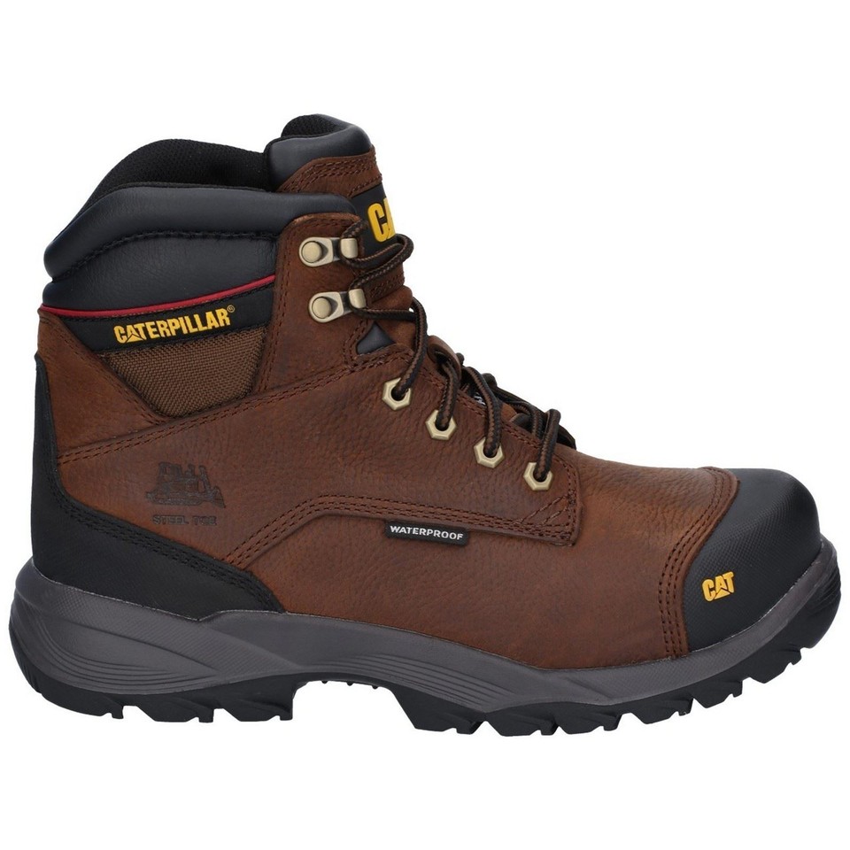 Caterpillar CAT SPIRO Waterproof Safety Boot Honey Brown612 eBay