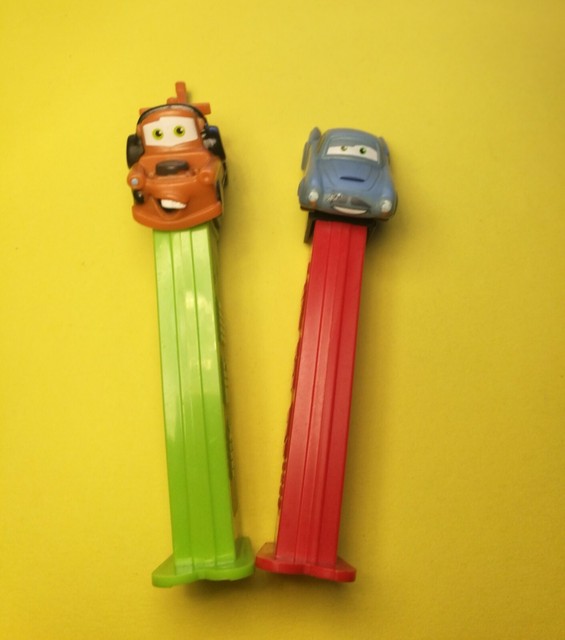 Disney Cars PEZ Candy Dispenser Set - Mater & Finn McMissle Disney Cars PEZ Candy Dispenser Set - Mater & Finn McMissle