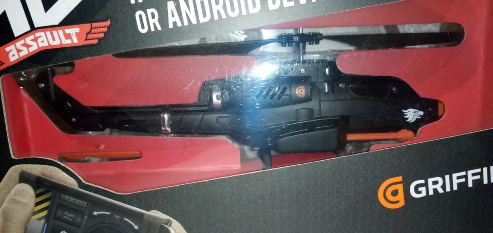 Griffin Helo TC Assault Touch Controlled Missile Launching Helicopter iPhone NEW - Image 4 of 4