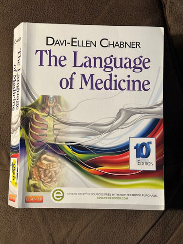 Chabner Le Langage de Médecine Scellé Terminologie Médicale Codage Infirmière Neuf