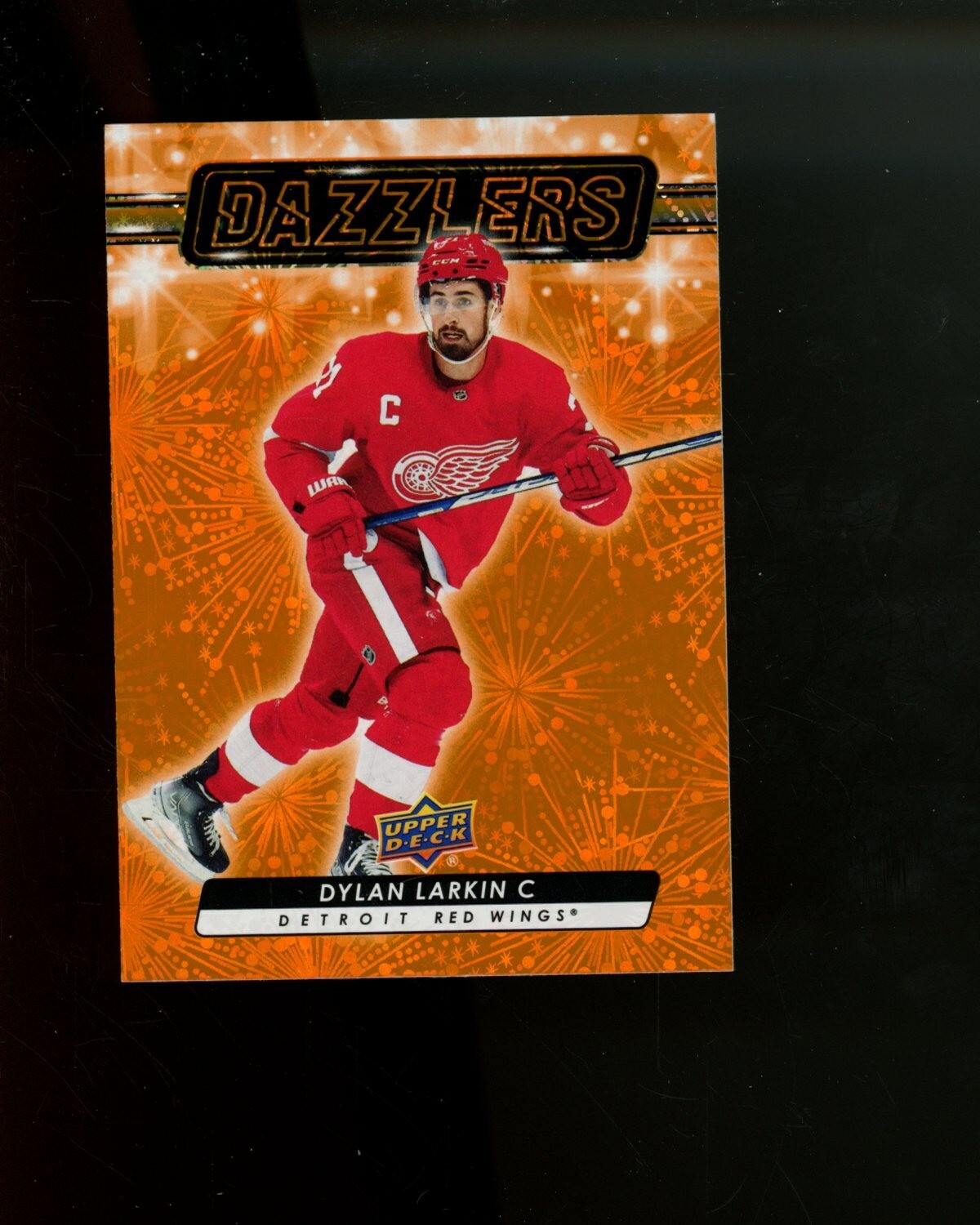 2023-24 Upper Deck Dazzlers Orange #DZ67 Dylan Larkin