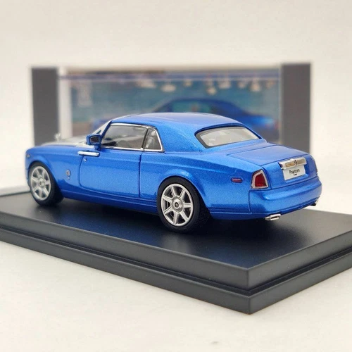 1:64 Scale DieCast Model Car Rolls Royce Phantom VII Blue/Silver New in Box - Picture 4 of 4