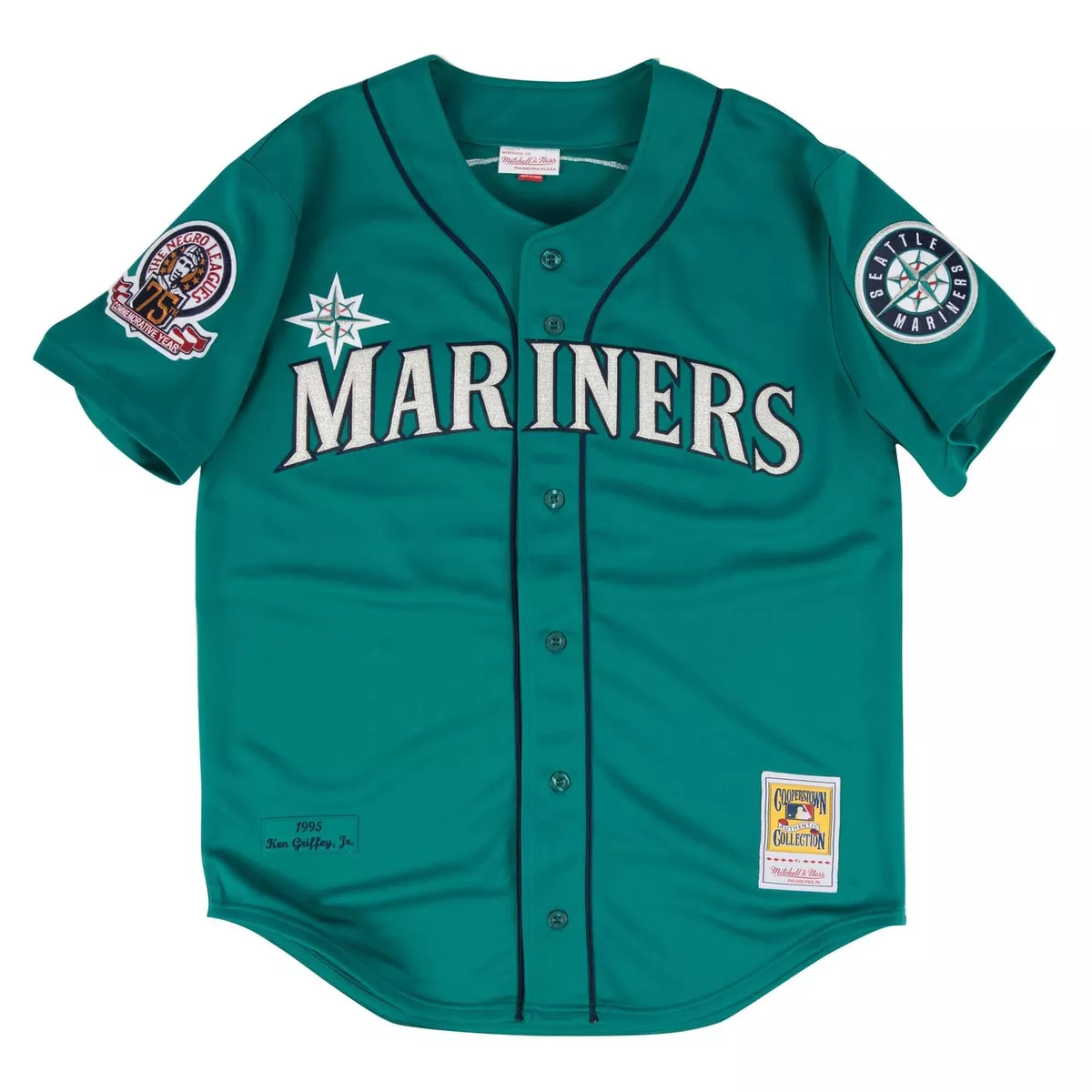 Mitchell & Ness Authentic Ken Griffey Jr Seattle Mariners Home 1997 Jersey