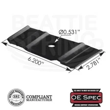 Chevy / GMC Silverado Sierra 2500HD / 3500HD U bolt Ubolt Top Cap Plate