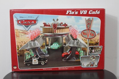 2006 Disney Pixar Cars Movie Flo's V8 Cafe Playset for sale