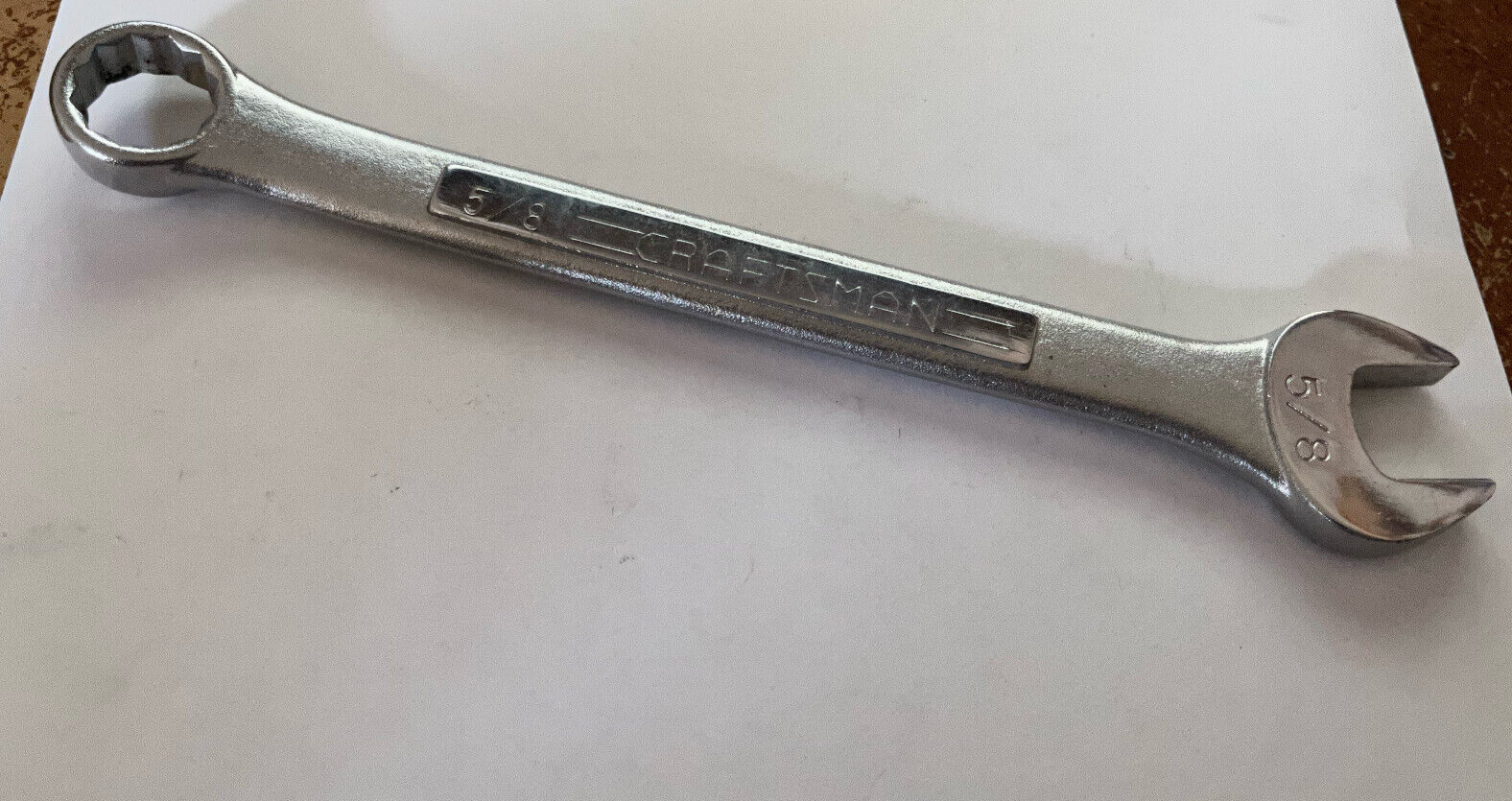 Craftsman 5/8" 12 Pt. Combination Wrench e 44577 USA for sale online eBay