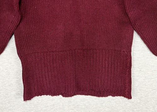 Maglione vintage anni 40/50 Union Knitting Mills maglia grossa lana spessa donna piccolo - Foto 3 di 9