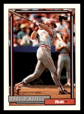 1992 Topps Paul O'Neill Cincinnati Reds #61 Centered Mint | eBay
