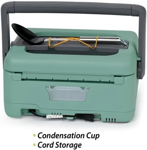 Presto 6-Quart Nomad Traveling Slow Cooker Green 06016 - Picture 8 of 9