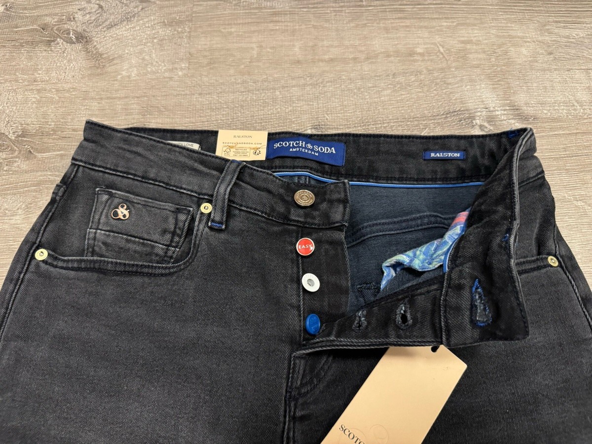 Scotch & Soda Ralston Regular Slim Fit Jeans Mens Size 31 x