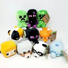 Jinx Minecraft Mini Crafter 4.5" Plush NWT - New Series - YOU CHOOSE!