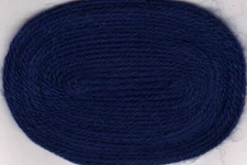 Dollhouse Miniature Navy Blue Braided Look Oval Accent Rug 4" x 2 3/4" IM69005