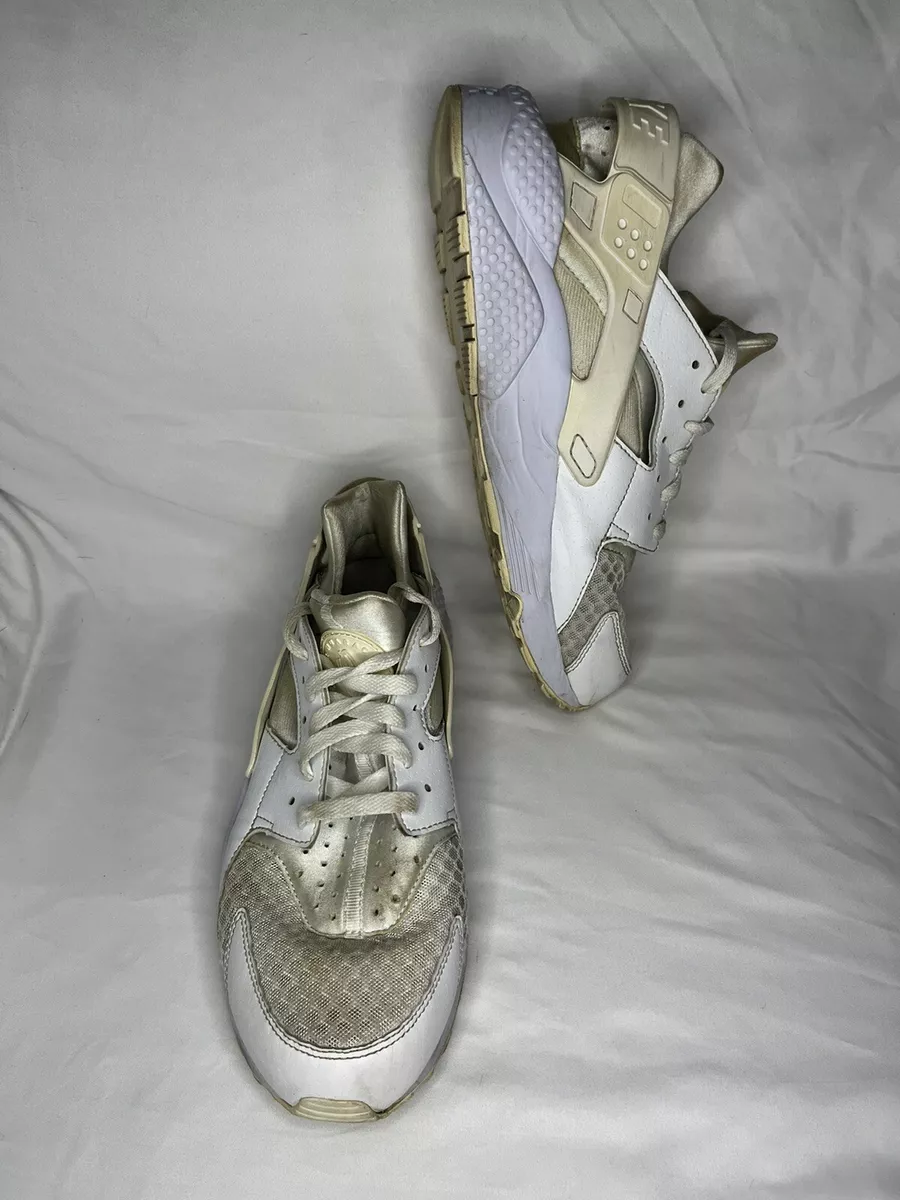 Size 11 Nike Air Huarache Run Ultra Triple White 2017 Comfortable